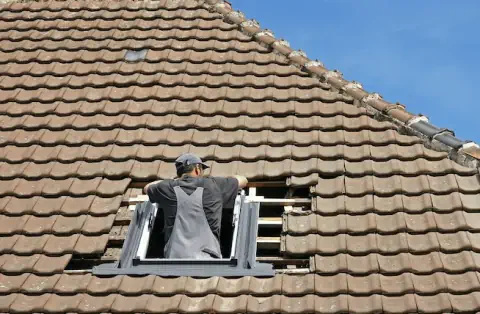Pose de velux - Champey
